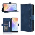 For Ulefone Note 20 Pro Skin Feel Calf Texture Card Slots Leather Phone Case(Blue)