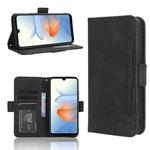 For ZTE Blade L220 Skin Feel Calf Texture Card Slots Leather Phone Case(Black)