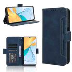 For ZTE Blade V50 Vita 4G Skin Feel Calf Texture Card Slots Leather Phone Case(Blue)