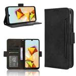 For ZTE Blade A33s Skin Feel Calf Texture Card Slots Leather Phone Case(Black)
