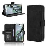 For ZTE Libero 5G IV Skin Feel Calf Texture Card Slots Leather Phone Case(Black)