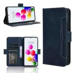 For ZTE Anshin Family Skin Feel Calf Texture Card Slots Leather Phone Case(Blue)