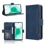 For ZTE Blade A35 Skin Feel Calf Texture Card Slots Leather Phone Case(Blue)