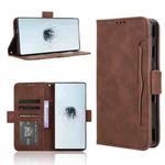 For ZTE nubia Red Magic 10 Pro / 10 Pro+ Skin Feel Calf Texture Card Slots Leather Phone Case(Brown)