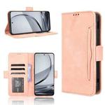 For ZTE nubia Focus Pro 5G Skin Feel Calf Texture Card Slots Leather Phone Case(Pink)