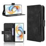 For ZTE nubia Z70 Ultra Skin Feel Calf Texture Card Slots Leather Phone Case(Black)