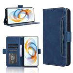 For ZTE nubia Z70 Ultra Skin Feel Calf Texture Card Slots Leather Phone Case(Blue)