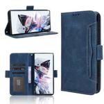 For ZTE nubia Red Magic 10 Air Skin Feel Calf Texture Card Slots Leather Phone Case(Blue)