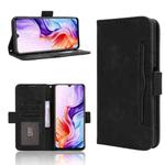 For ZTE Blade A76 5G Skin Feel Calf Texture Card Slots Leather Phone Case(Black)