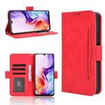 For ZTE Blade A76 5G Skin Feel Calf Texture Card Slots Leather Phone Case(Red)