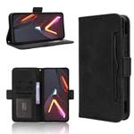 For ZTE nubia Neo 3 GT 5G Skin Feel Calf Texture Card Slots Leather Phone Case(Black)