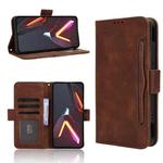 For ZTE nubia Neo 3 GT 5G Skin Feel Calf Texture Card Slots Leather Phone Case(Brown)