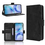 For ZTE Blade A36 4G Skin Feel Calf Texture Card Slots Leather Phone Case(Black)