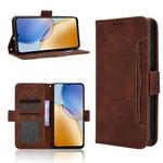 For ZTE Blade A56 4G Skin Feel Calf Texture Card Slots Leather Phone Case(Brown)