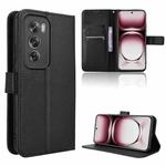 For OPPO Reno12 Pro 5G Global Diamond Texture Leather Phone Case(Black)