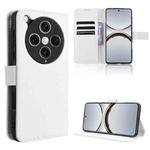 For OPPO Find X8 Pro Diamond Texture Leather Phone Case(White)