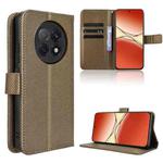 For OPPO F29 Pro 5G Diamond Texture Leather Phone Case(Brown)