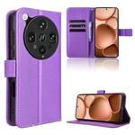 For OPPO Find X8 Ultra 5G Diamond Texture Leather Phone Case(Purple)