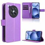 For OPPO Find X8s 5G Diamond Texture Leather Phone Case(Purple)