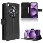 For OPPO Find X8s+ 5G Diamond Texture Leather Phone Case(Black)