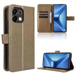 For OPPO K13 5G Diamond Texture Leather Phone Case(Brown)