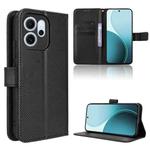 For OPPO Reno14 F 5G Diamond Texture Leather Phone Case(Black)