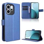 For OPPO Reno14 F 5G Diamond Texture Leather Phone Case(Blue)