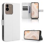 For Aiwa Phone B-2 JA3-SMP0602 Diamond Texture Leather Phone Case(White)