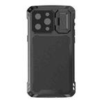 For iPhone 14 Pro LK Shockproof Life Waterproof Dustproof Metal Phone Case(Black)