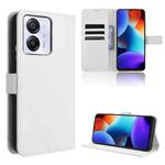 For Blackview Color 8 / Oscal Modern 8 Diamond Texture Leather Phone Case(White)