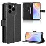 For Ulefone Note 20 Pro Diamond Texture Leather Phone Case(Black)