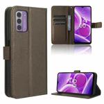 For Nokia G42 Diamond Texture Leather Phone Case(Brown)