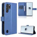 For ZTE nubia Red Magic 10 Pro / 10 Pro+ Diamond Texture Leather Phone Case(Blue)