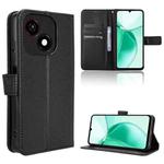 For ZTE Blade A35e Z2466 Diamond Texture Leather Phone Case(Black)
