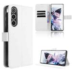 For ZTE nubia Red Magic 10 Air Diamond Texture Leather Phone Case(White)