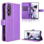 For ZTE nubia Red Magic 10 Air Diamond Texture Leather Phone Case(Purple)