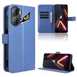 For ZTE nubia Neo 3 5G Diamond Texture Leather Phone Case(Blue)