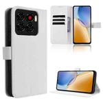 For ZTE Blade A56 4G Diamond Texture Leather Phone Case(White)