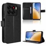 For ZTE Blade A56 4G Diamond Texture Leather Phone Case(Black)
