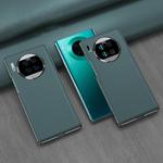 For Huawei Mate 30 5G GKK Electroplating Leather Surface Phone Case(Cyan)