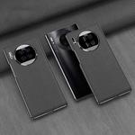 For Huawei Mate 30 5G GKK Electroplating Leather Surface Phone Case(Carbon Fiber)