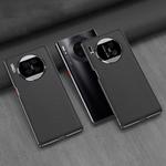 For Huawei Mate 30 Pro 5G GKK Electroplating Leather Surface Phone Case(Black)