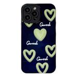 For iPhone 12 Pro Max 2 in 1 PC + TPU Shockproof Phone Case(Heart)