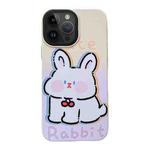 For iPhone 12 Pro Max 2 in 1 PC + TPU Shockproof Phone Case(Rabbit)
