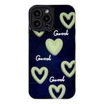 For iPhone 13 Pro Max 2 in 1 PC + TPU Shockproof Phone Case(Heart)