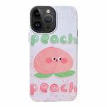 For iPhone 13 Pro Max 2 in 1 PC + TPU Shockproof Phone Case(Peach)