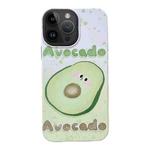 For iPhone 14 Pro 2 in 1 PC + TPU Shockproof Phone Case(Avocado)