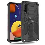 For Samsung Galaxy A30s / A50 / A50s Shockproof TPU + PC Magnetic Protective Case with Holder(Black)
