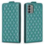 For Nokia G310 Diamond Lattice Vertical Flip Leather Phone Case(Green)