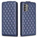 For Nokia G310 Diamond Lattice Vertical Flip Leather Phone Case(Blue)